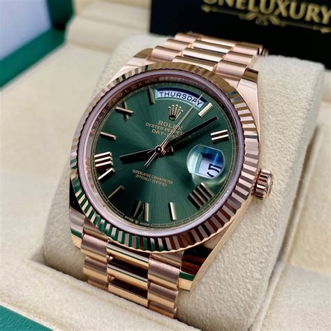 rolex day date band|rolex day date 40mm price.